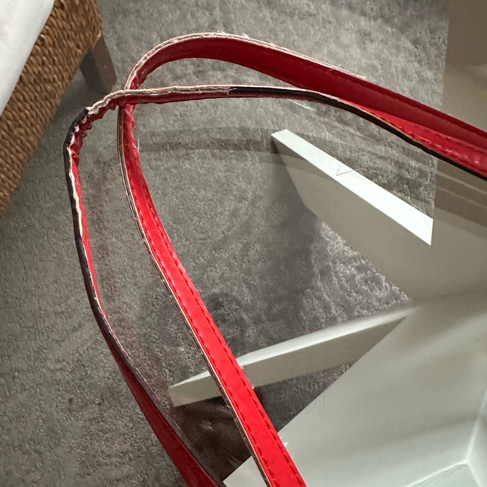 Coach Vibrant Poppy Tote - Picture 9 of 11